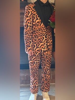 Shinesty Leopard Print Two-Piece Suit for prom